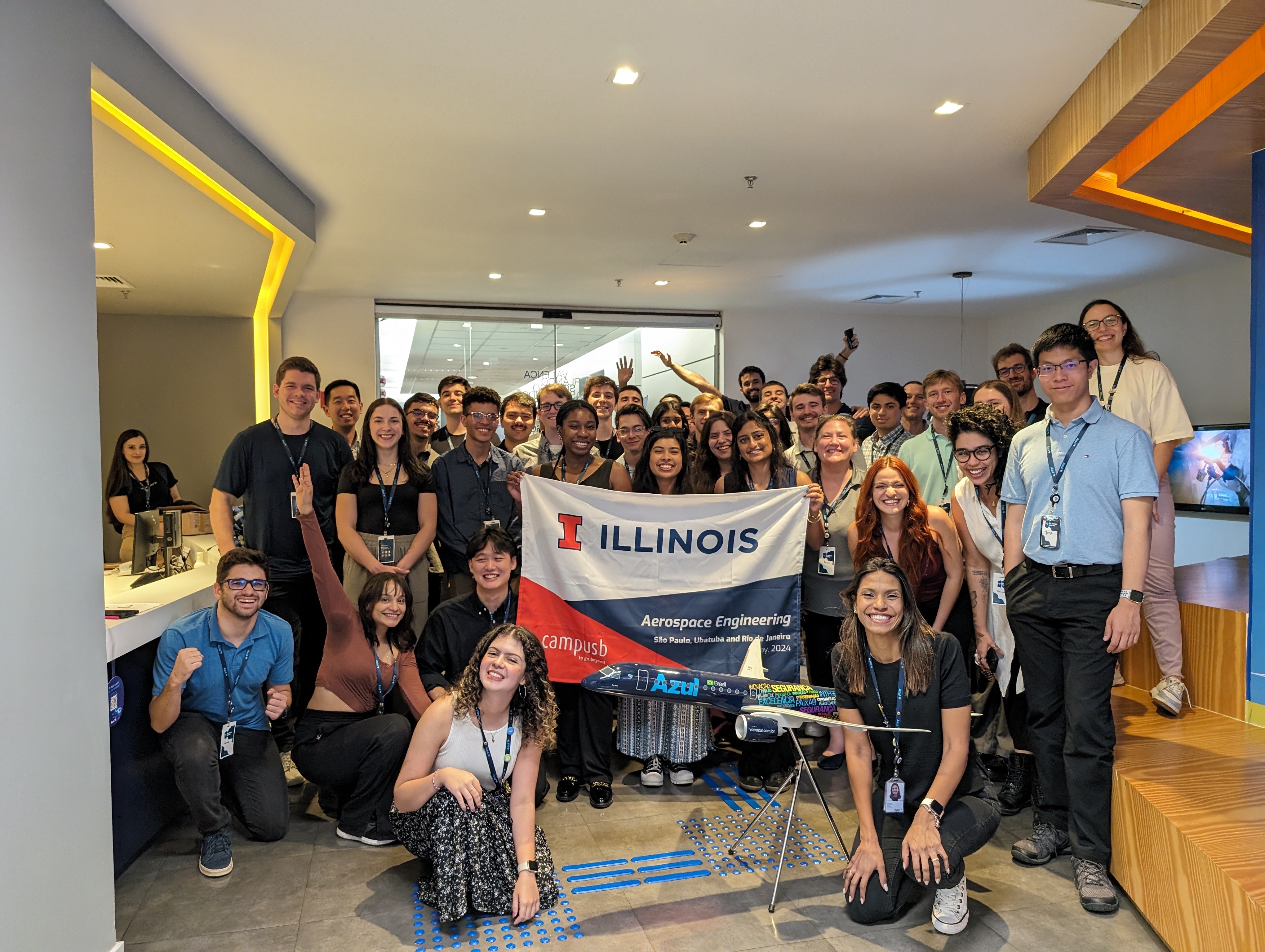 Full Group Visit to Azul